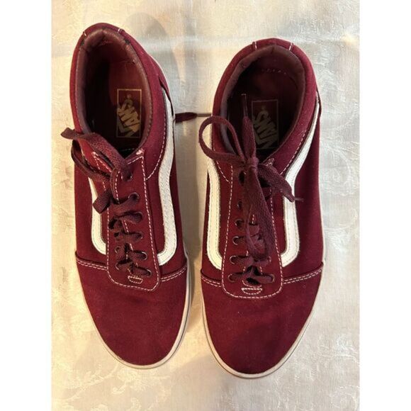 Vans maroon,‎ Youth, size 6.0 - Picture 2 of 6